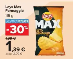 Carrefour Lays Max Formaggio offerta