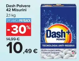 Carrefour Dash Polvere 42 Misurini offerta