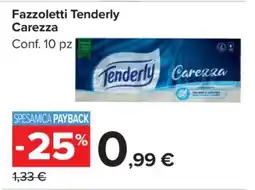 Carrefour Fazzoletti Tenderly Carezza offerta