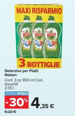 Carrefour Detersivo per piatti Nelsen offerta