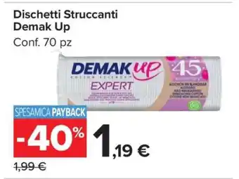 Carrefour DISCHETTI STRUCCANTI DEMAK'UP offerta