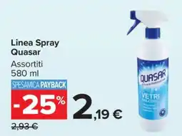 Carrefour Linea Spray Quasar offerta