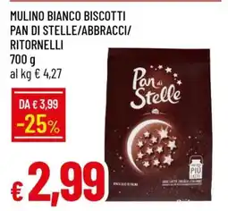 Famila MULINO BIANCO BISCOTTI PAN DI STELLE/ABBRACCI/RITORNELLI offerta