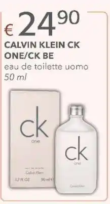 Acqua & Sapone CALVIN KLEIN CK ONE/CK BE offerta