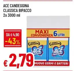 Famila ACE Candeggina Classica Bipacco offerta