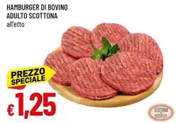 Famila Hamburger di bovino adulto scottona offerta