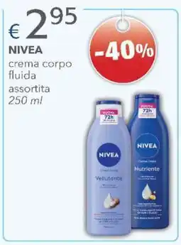 Acqua & Sapone NIVEA crema corpo fluida assortita offerta