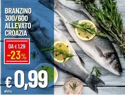 Famila BRANZINO 300/600 ALLEVATO CROAZIA offerta