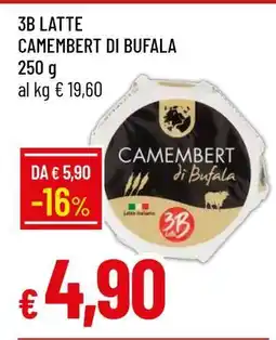 Famila 3B LATTE CAMEMBERT DI BUFALA offerta