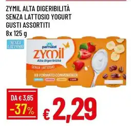 Famila Zymil Alta Digeribilità Senza Lattosio Yogurt Gusti Assortiti offerta