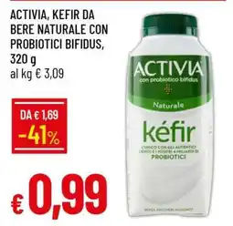 Famila ACTIVIA, KEFIR DA BERE NATURALE CON PROBIOTICI BIFIDUS offerta