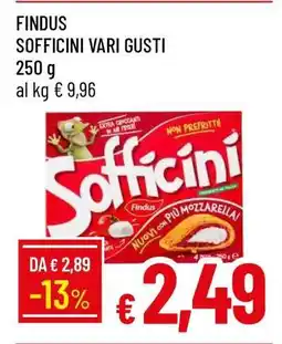 Famila FINDUS Sofficini vari gusti offerta