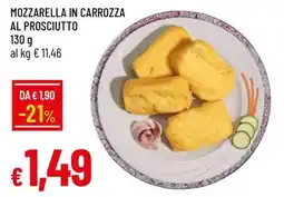 Famila MOZZARELLA IN CARROZZA AL PROSCIUTTO offerta