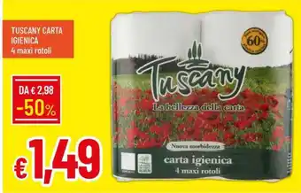 Famila TUSCANY CARTA IGIENICA offerta