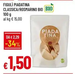 Famila FIGULÌ PIADATINA CLASSICA/ROSMARINO BIO offerta