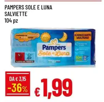 Famila PAMPERS SOLE E LUNA SALVIETTE offerta