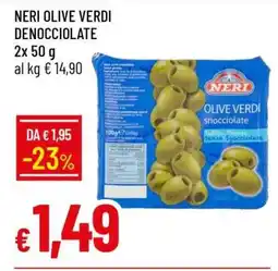 Famila NERI OLIVE VERDI DENOCCIOLATE offerta