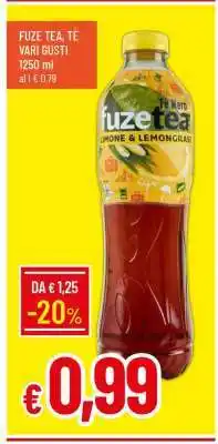 Famila FUZE TEA, TÈ VARI GUSTI offerta