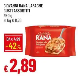 Famila GIOVANNI RANA LASAGNE GUSTI ASSORTITI offerta