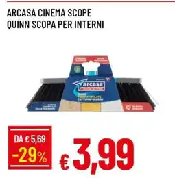 Famila ARCASA CINEMA SCOPE QUINN SCOPA PER INTERNI offerta