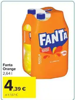 Carrefour Fanta Orange offerta