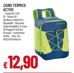 Famila ZAINO TERMICO ACTIVE offerta