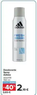 Carrefour Deodorante Spray offerta