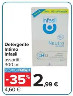 Carrefour Detergente Intimo Infasil offerta