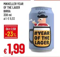 Famila MIKKELLER YEAR OF THE LAGER BIRRA offerta