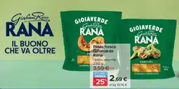 Carrefour Pasta fresca Gioiaverde Rana offerta