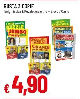 Famila BUSTA 3 COPIE offerta
