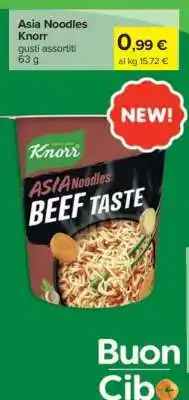 Carrefour ASIA NOODLES KNORR offerta