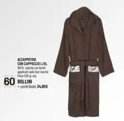 Famila Accappatoio con cappuccio L/XL offerta