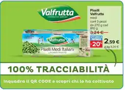 Carrefour Piselli Valfrutta offerta