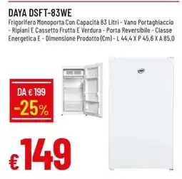 Famila DAYA DSFT-83WE offerta