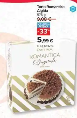 Carrefour Torta Romantica Algida offerta