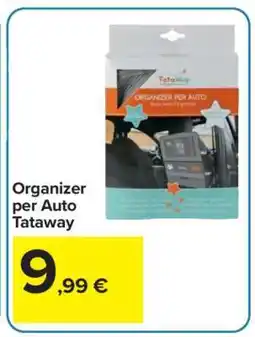 Carrefour Organizer per Auto Tataway offerta
