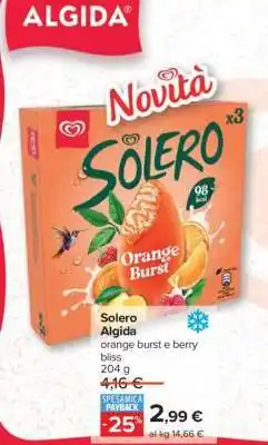 Carrefour Solero Algida offerta