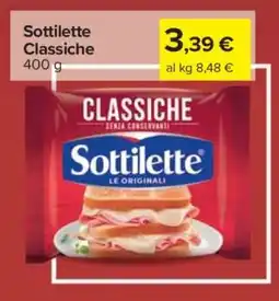 Carrefour Sottilette Classiche offerta