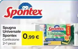 Carrefour Spugna Universale Spontex offerta