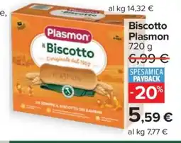 Carrefour Biscotto Plasmon offerta