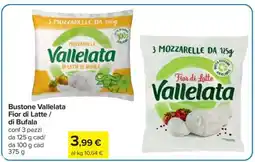Carrefour Bustone Vallelata Fior di Latte / di Bufala offerta