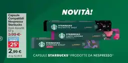 Carrefour Capsule Compatibili Nespresso Starbucks offerta