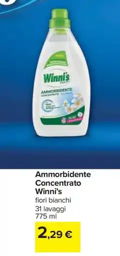 Carrefour Ammorbidente Concentrato Winni’s offerta