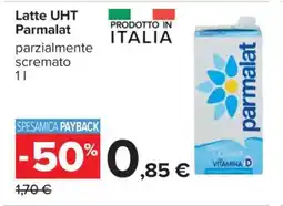 Carrefour LATTE UHT PARMALAT offerta