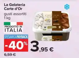 Carrefour LA GELATERIA CARTE D’OR offerta