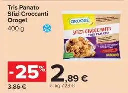 Carrefour Tris Panato Sfizi Croccanti Orogel offerta