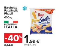 Carrefour Barchette Patasnella Pizzoli offerta