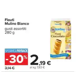 Carrefour Flauti Mulino Bianco offerta