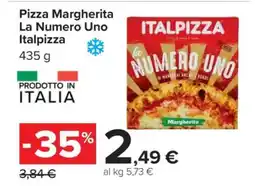 Carrefour Pizza Margherita La Numero Uno Italpizza offerta
